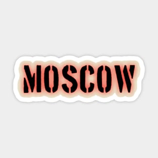 Cities - Moscow Sticker